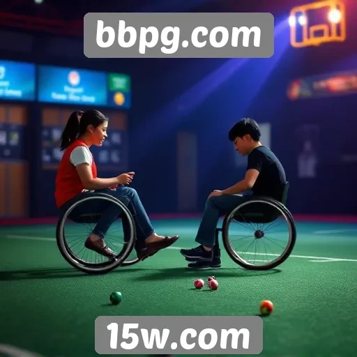 Acessibilidade no site bbpg.com para jogadores com deficiência